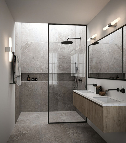 Kontrola Helva dvojitá nástěnná lampa Chrome Nordlux