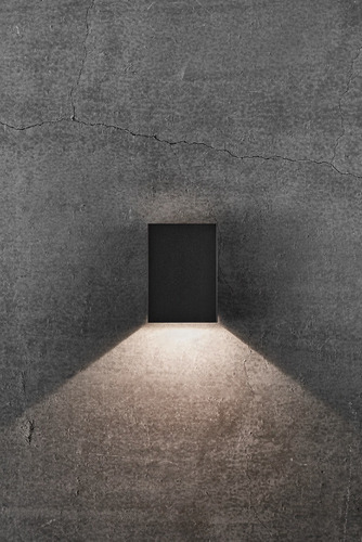 Kontrola Venkovní nástěnná lampa Fold 10 černá Nordlux