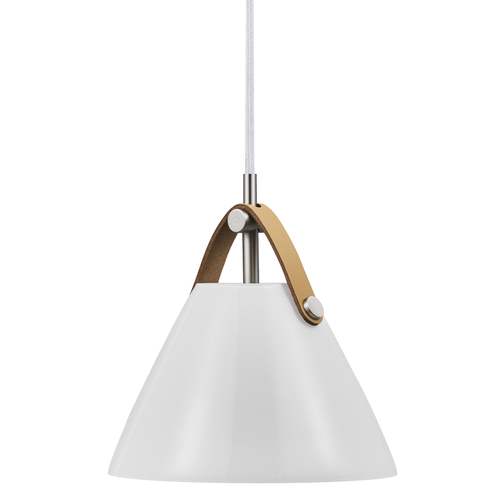 Kontrola Závěsná lampa Strap 16 Opalglass od společnosti Nordlux