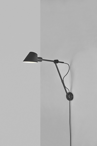 Kontrola Nástěnné svítidlo Stay Long Black Nordlux