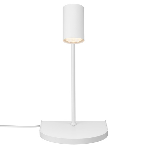 Kontrola Bílé nástěnné svítidlo Nordlux CODY 2112001001 GU10 15 W s poličkou a USB
