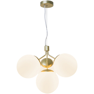 Ivona 4-světelná mosazná závěsná lampa od společnosti Nordlux small 3