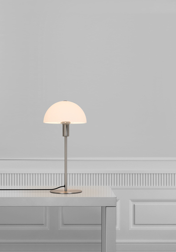 Kontrola Stolní lampa Ellen Opal/Steel od společnosti Nordlux