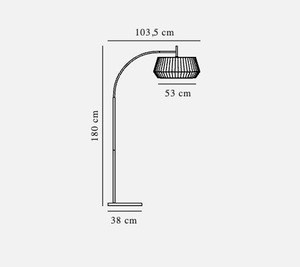 Stojací lampa Dicte White Nordlux small 4