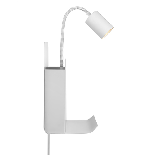 Kontrola Nástěnné svítidlo Roomi White Nordlux