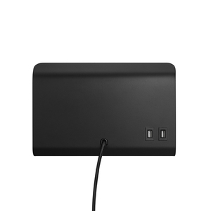 Nástěnné svítidlo Nordlux Roomi černé GU10 8 W s policí a USB portem 2112551003 small 5