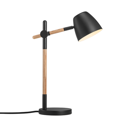 Kontrola Stolní lampa Theo Black Nordlux