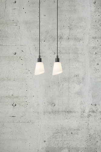 Kontrola Závěsné svítidlo Molli Black/Opal od společnosti Nordlux