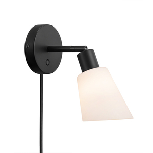 Nástěnné svítidlo Molli Black/Opal Nordlux small 3