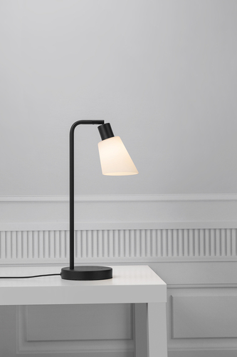 Kontrola Stolní lampa Molli Black/Opal od společnosti Nordlux