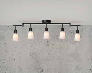 Stropní svítidlo Cole 5-Rail Black/Opal od společnosti Nordlux 2 Stropní svítidlo Cole 5-Rail Black/Opal od společnosti Nordlux small 2