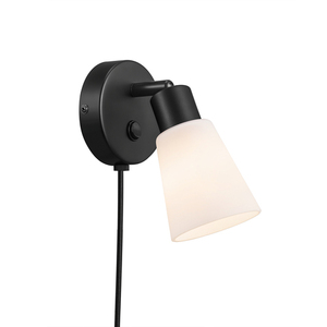 Nástěnné svítidlo Cole Black/Opal Nordlux small 2