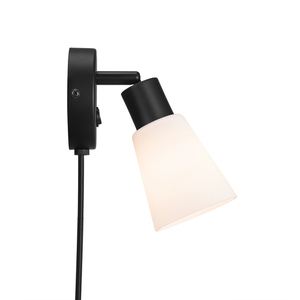 Nástěnné svítidlo Cole Black/Opal Nordlux small 3