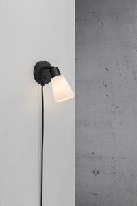 Nástěnné svítidlo Cole Black/Opal Nordlux small 0
