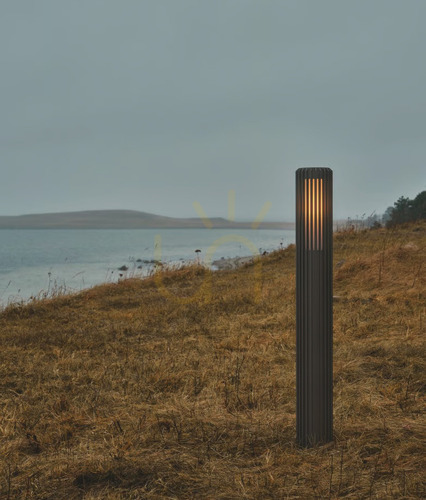 Kontrola Zahradní lampa Nordlux ALUDRA E27 15W hliníková antracitová