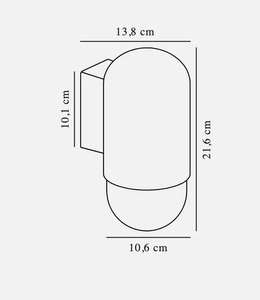 Venkovní nástěnné svítidlo Nordlux Heka černé E27 2118211003 small 4