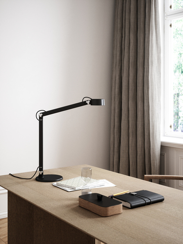 Kontrola Stolní lampa Nobu Black Nordlux