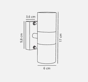 Plechová venkovní nástěnná lampa černá Nordlux 2 Plechová venkovní nástěnná lampa černá Nordlux small 2