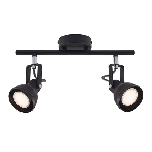Kontrola Aslak 2-spot Black Nordlux
