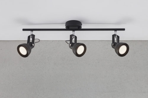 Kontrola Aslak 3-spot Black Nordlux