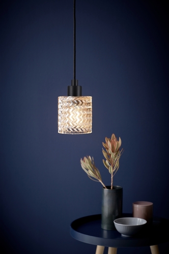 Kontrola Hollywoodská závěsná lampa Amber Nordlux