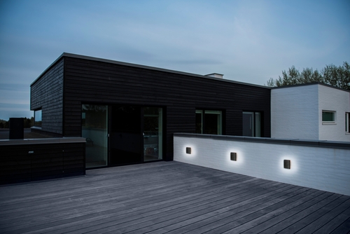 Kontrola Artego Square nástěnné svítidlo Black Nordlux