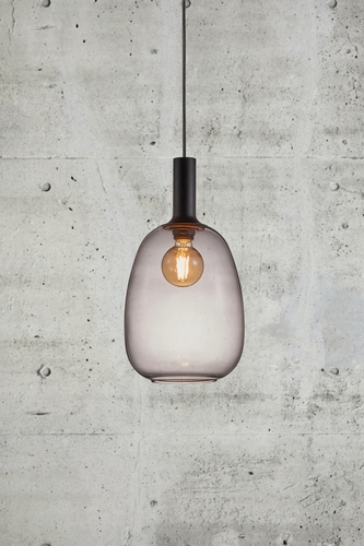 Kontrola Alton 23 závěsná lampa Smoke Nordlux