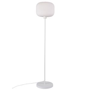 Stojací lampa MILFORD Nordlux E27 40W sklo bílá small 4