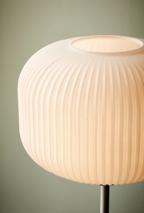 Stojací lampa MILFORD Nordlux E27 40W sklo bílá small 0