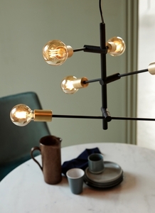 Josephine Pen. Černá/mosaz Nordlux small 2