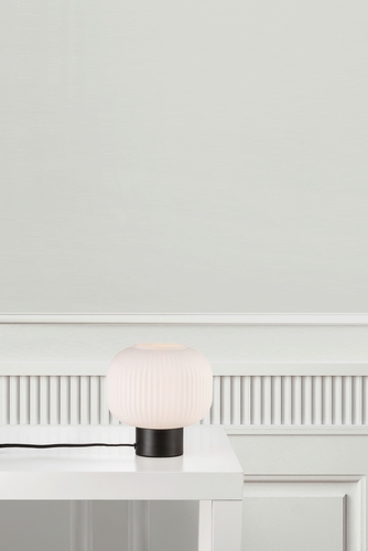 Kontrola Kovová stolní lampa Milford/Opalwh Nordlux