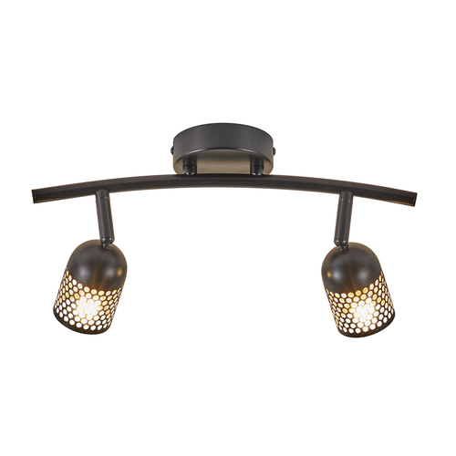 Kontrola Alfred 2-spot Black Nordlux