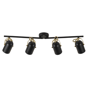 Lotus 4-spot Black Nordlux small 1