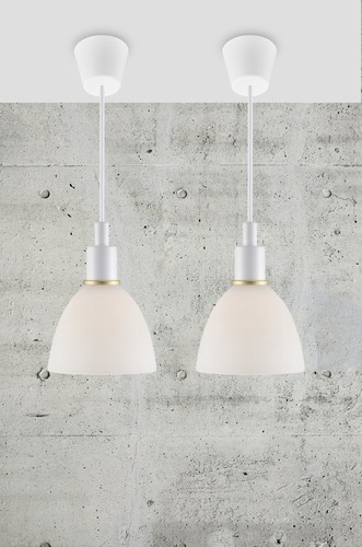 Kontrola Závěsná lampa Ray 2-kit Opal White Nordlux
