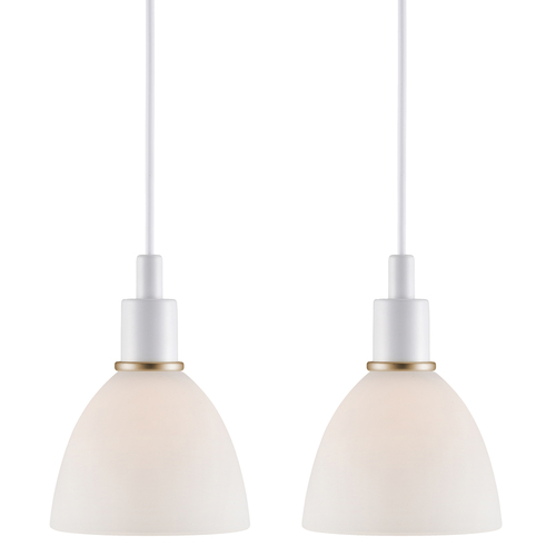 Kontrola Závěsná lampa Ray 2-kit Opal White Nordlux