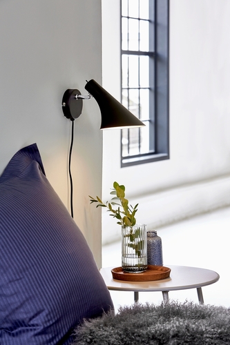 Kontrola Nástěnné svítidlo Vanila Black Nordlux