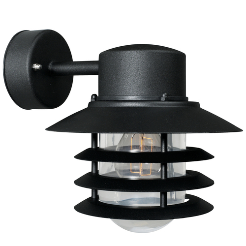 Kontrola Nástěnné svítidlo Vejers dolů Black Nordlux