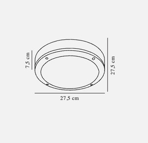 Desi 28 plafond Black Nordlux small 2