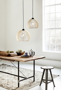 Chino 30 závěsná lampa Dřevo Nordlux small 1