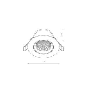 Nastavitelné stropní svítidlo EGINA LED 10W 10554 - Nowodvorski small 4