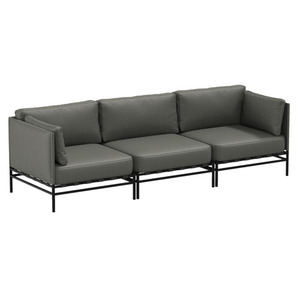 Zahradní pohovka SIT SIT Outdoor DANDY 3 místná tmavě šedá schnitelný potah small 0