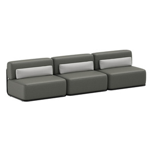 Venkovní pohovka SIT SIT Outdoor STRAW 3 tmavě šedá small 2