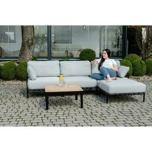 Zahradní pohovka SIT SIT Outdoor SLAVE 3 šedá se stoličkou small 1
