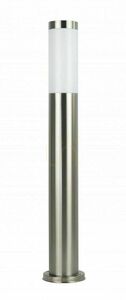 Venkovní sloupkové světlo SU-MA INOX 65 cm stříbrné ST 022-650 small 0