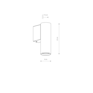 Nástěnné svítidlo FOURTY WALL S 10746 - Nowodvorski small 2