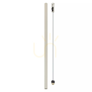 Přisazené stropní svítidlo Nowodvorski FOURTY XL 10898, hedvábně šedé, 110 cm, GU10 R35 small 3