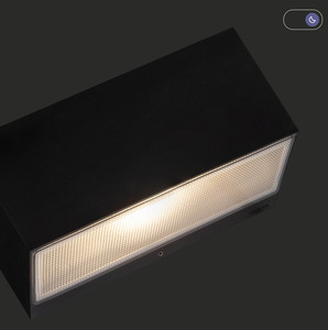 Venkovní nástěnné svítidlo ASKER Small Pro 1720BL černé RAL-9005 8,4W 3000K - NORLYS small 1