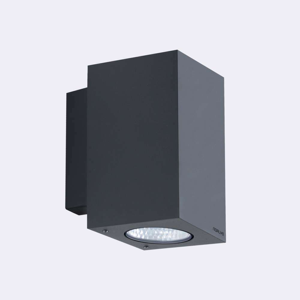 Pohled Venkovní nástěnné svítidlo NORLYS Sandvik 1732 černé 16W LED 3000K 1732BL Venkovní nástěnné svítidlo NORLYS Sandvik 1732 černé 16W LED 3000K 1732BL