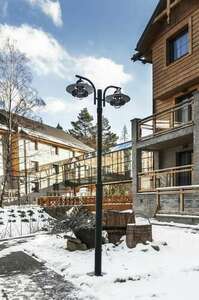 Venkovní sloupové světlo NORLYS Oslo 242GA pozinkované E27 IP55 LED dokončit small 4