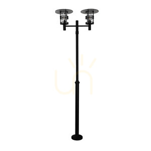 STOCKHOLM 283BL černá 252cm 2 x E27 zahradní/parková lucerna - NORLYS small 0